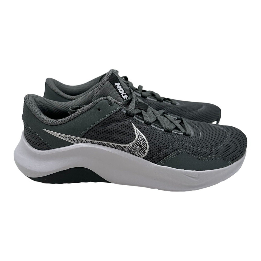 Nike Legend Essential 3 NN‎ Men's Size 9 Grey DM1120-002 Athletic Sneakers Shoes